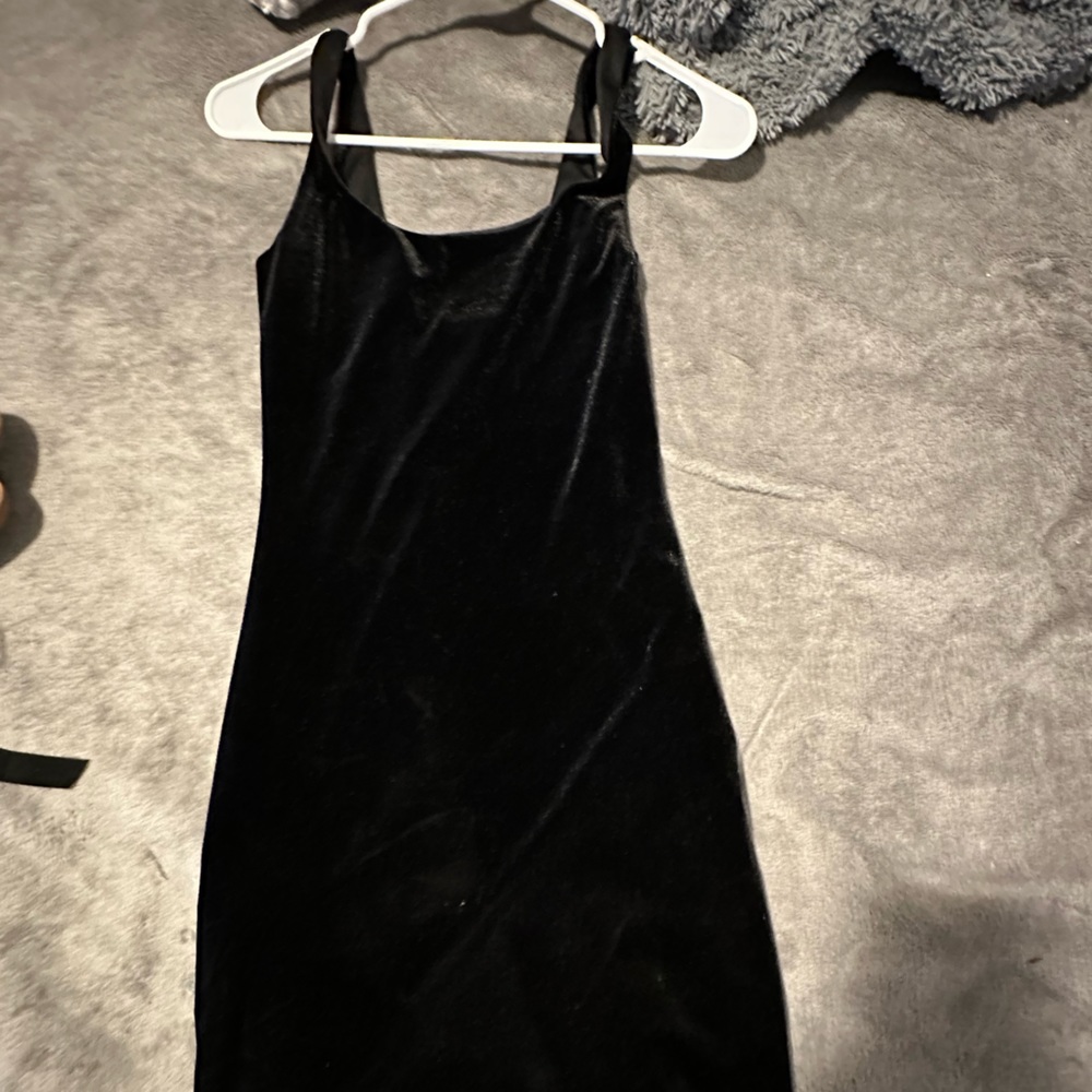 cute tight black dress